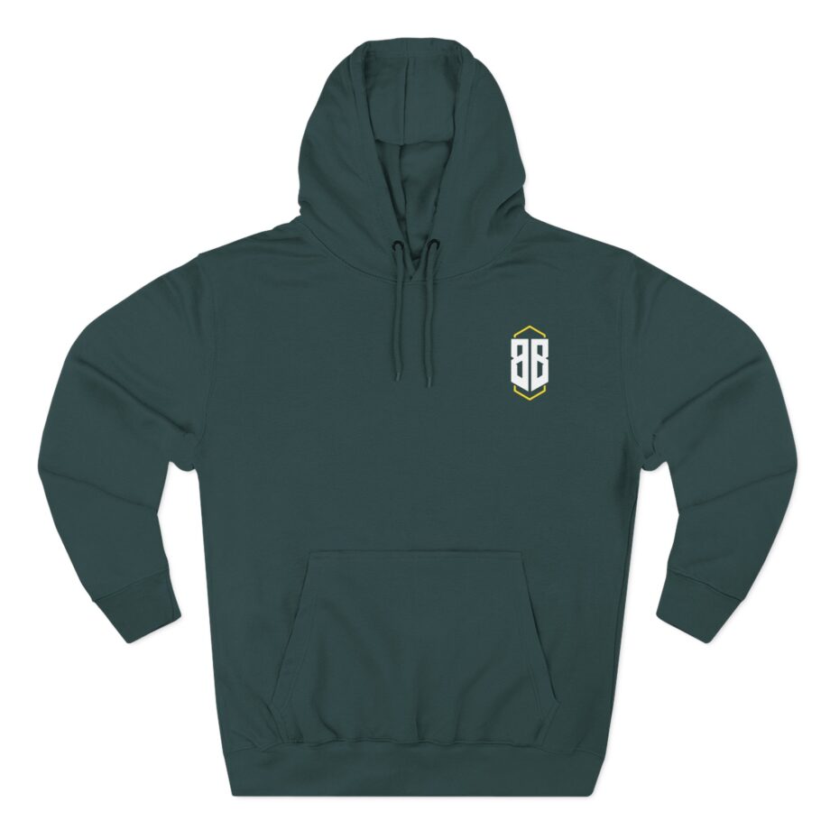 Poofesure Three-Panel Fleece Hoodie