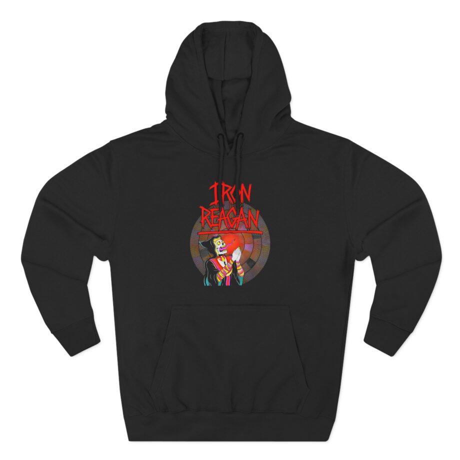 Iron Reagan Crossover Ministry Three-Panel Fleece Hoodie