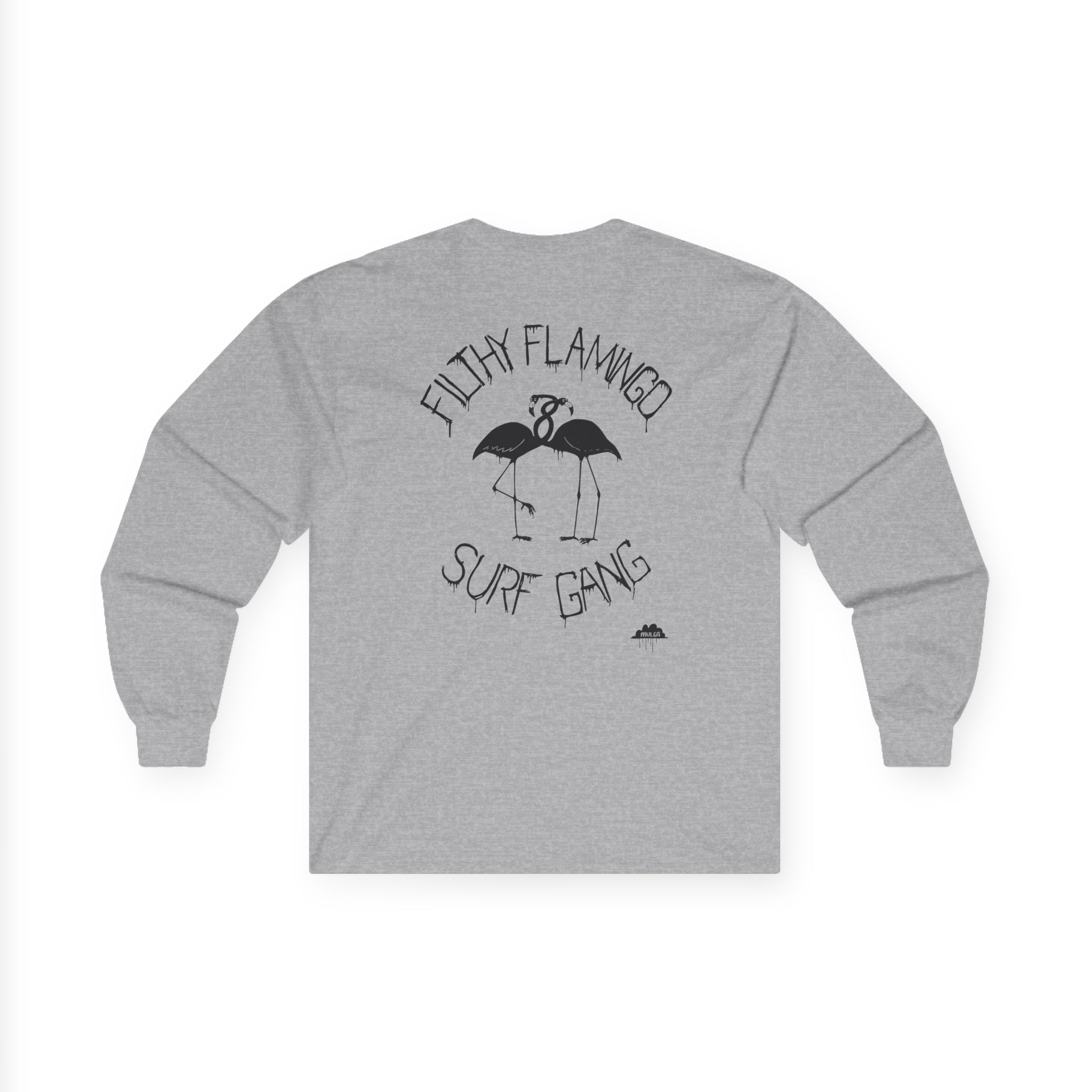Surf Gang Filthy Flamingo Unisex Ultra Cotton Long Sleeve Tee
