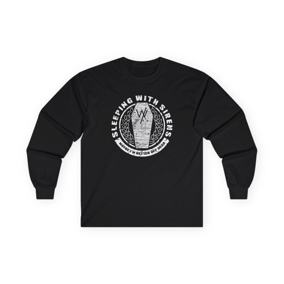 Sleeping With Sirens Coffin Unisex Ultra Cotton Long Sleeve Tee