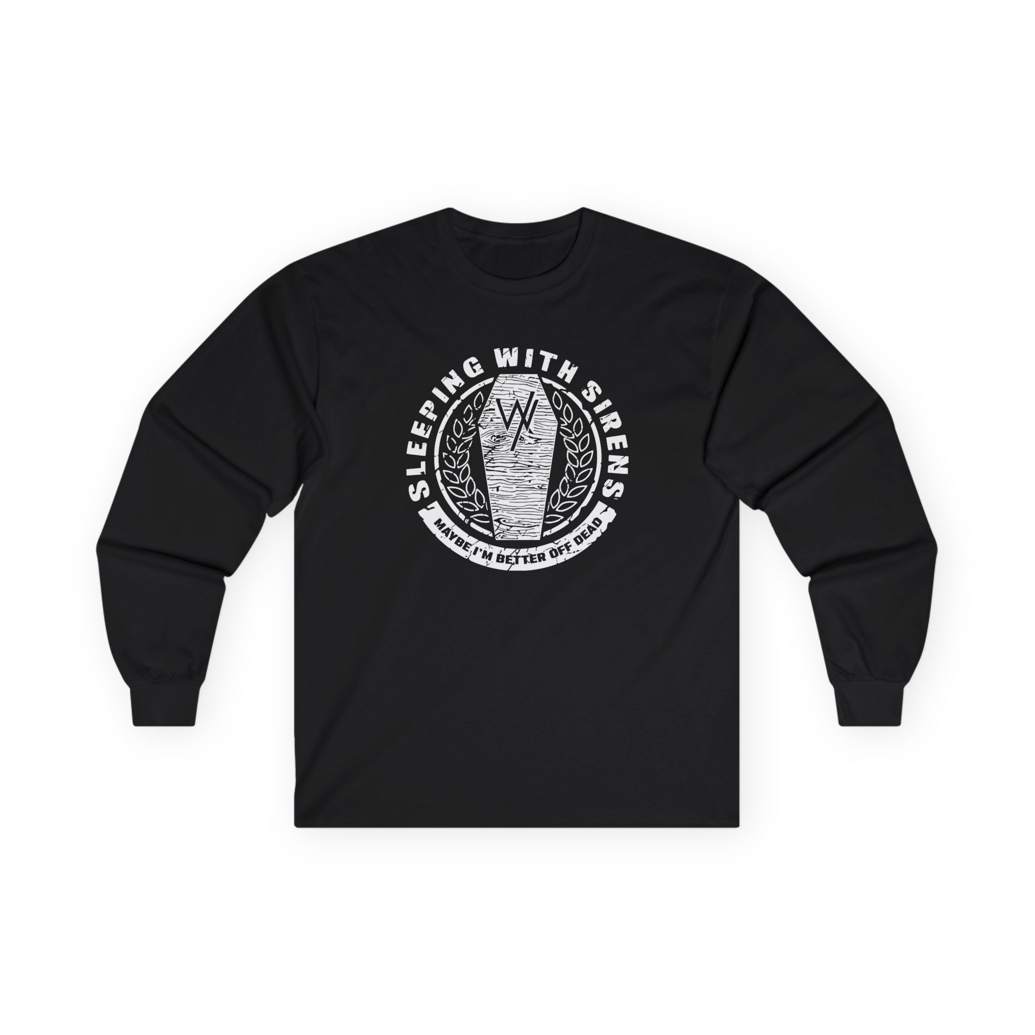 Sleeping With Sirens Coffin Unisex Ultra Cotton Long Sleeve Tee