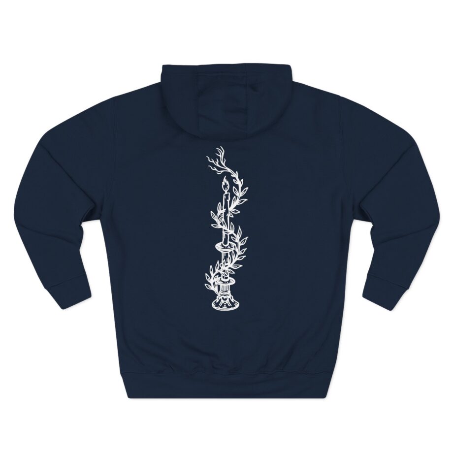 Oathbreaker Candle Three-Panel Fleece Hoodie