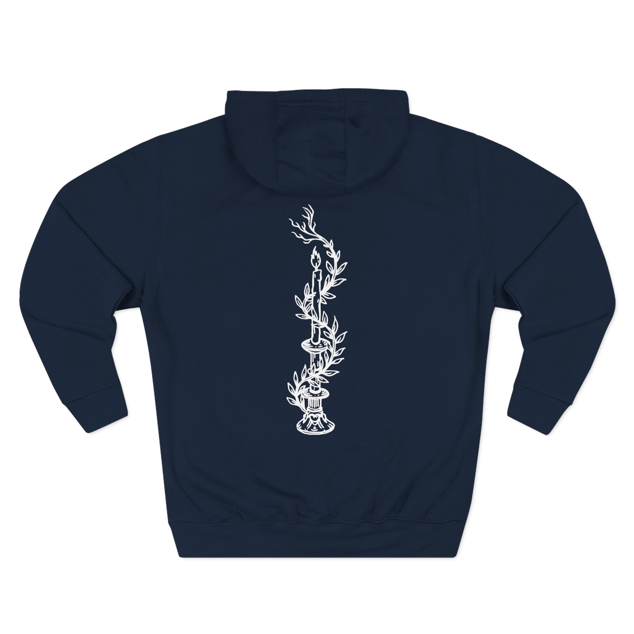 Oathbreaker Candle Three-Panel Fleece Hoodie
