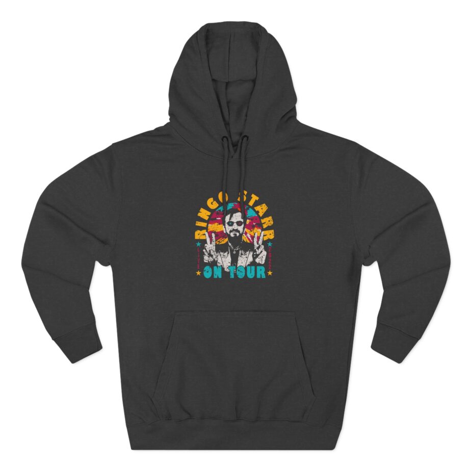 Ringo Starr Ringo on Tour Photo Three-Panel Fleece Hoodie