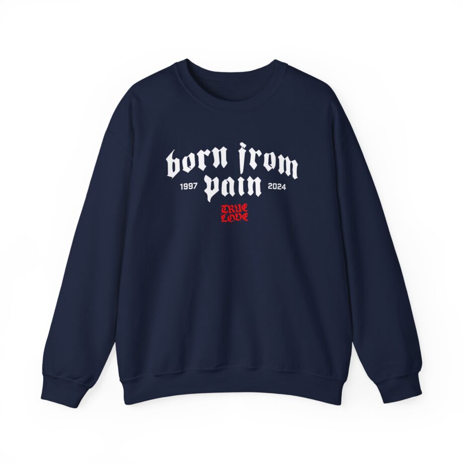 Born From Pain True Love Unisex Heavy Blend™ Crewneck Sweatshirt
