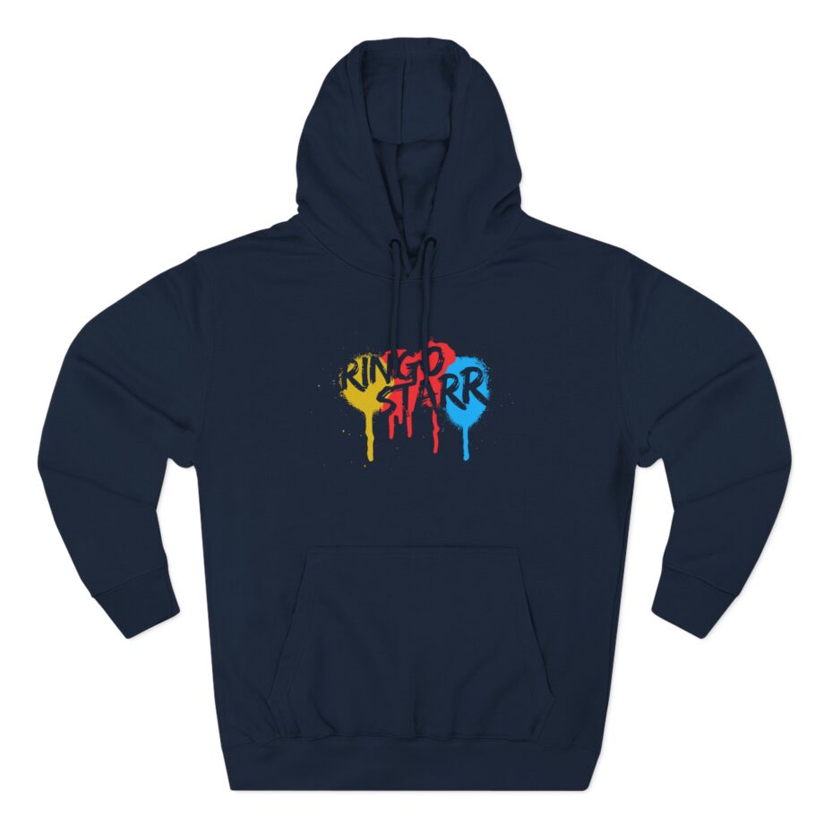 Ringo Starr Peace & Love Three-Panel Fleece Hoodie