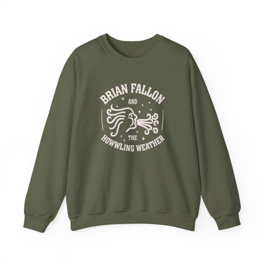 Brian Fallon Howling Weather Unisex Heavy Blend™ Crewneck Sweatshirt