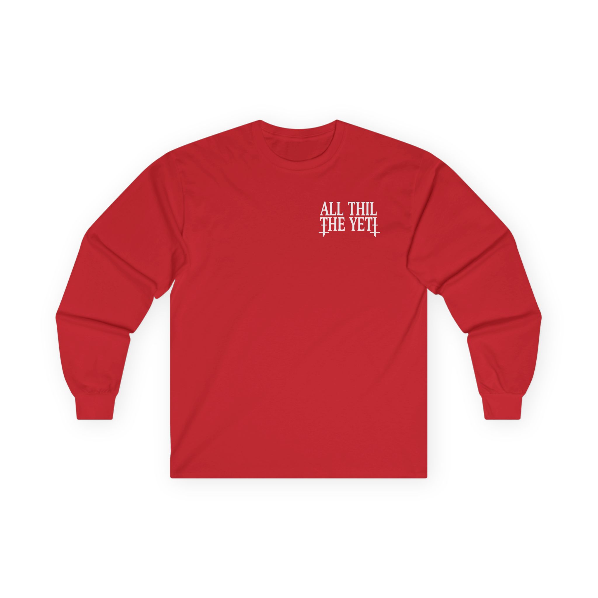 All Hail the Yeti Logo Unisex Ultra Cotton Long Sleeve Tee