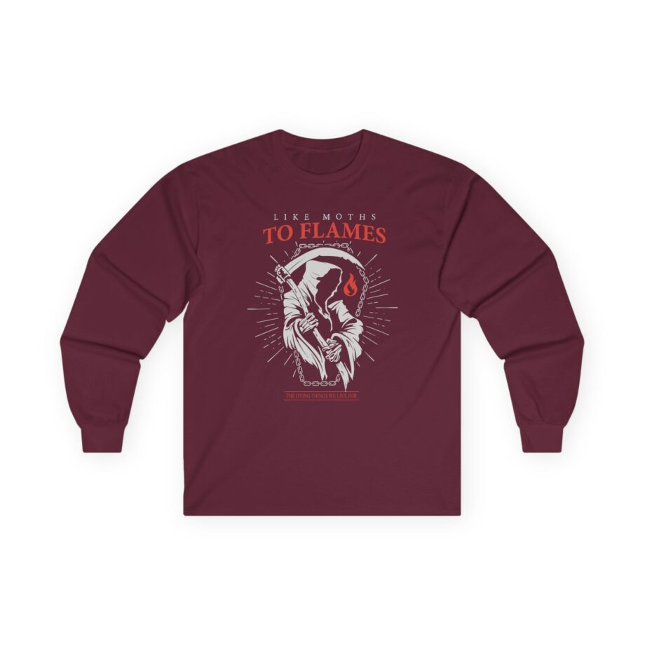 Like Moths to Flames Unisex Ultra Cotton Long Sleeve Tee