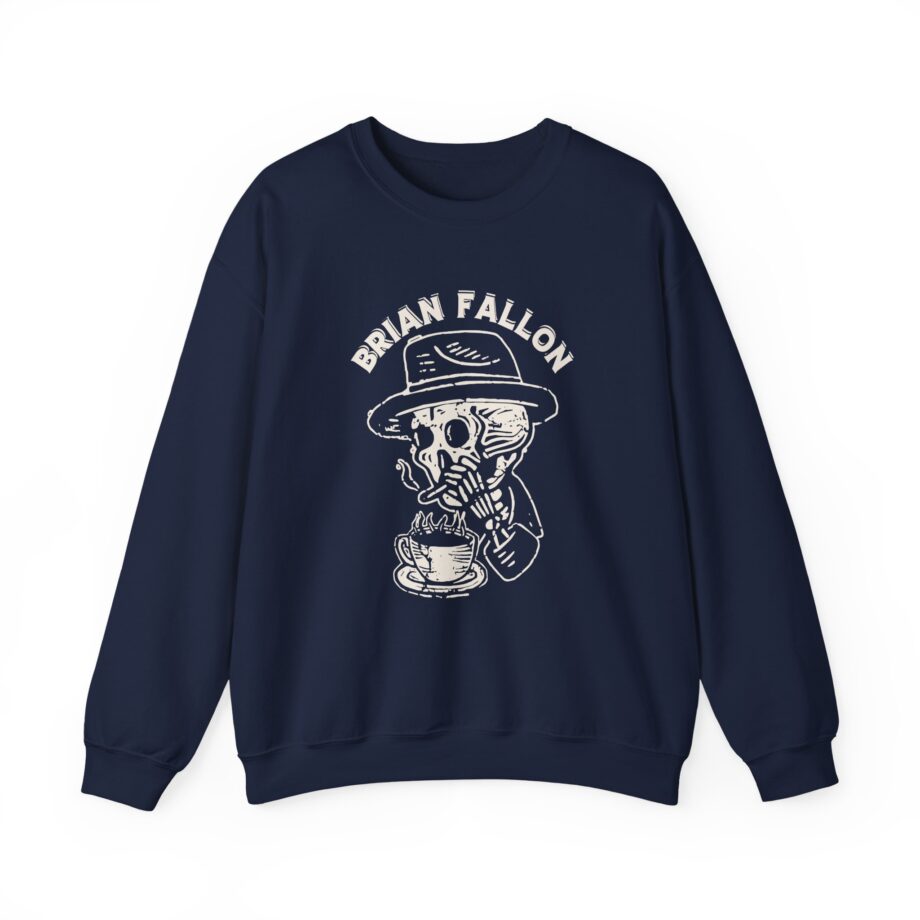 Brian Fallon Smoking Skeleton Unisex Heavy Blend™ Crewneck Sweatshirt