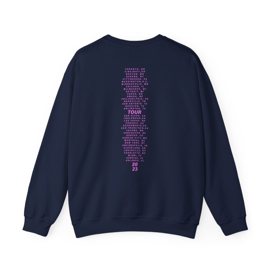 Pink Trustfall Praise Unisex Heavy Blend™ Crewneck Sweatshirt