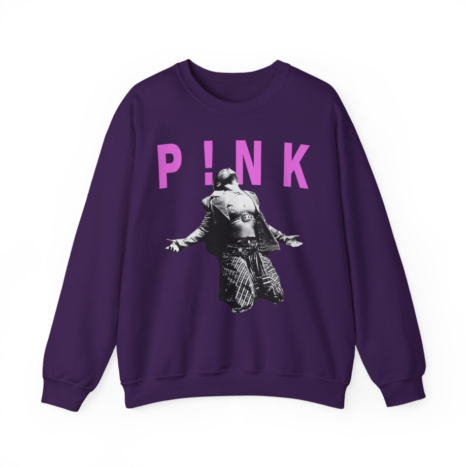 Pink Trustfall Praise Unisex Heavy Blend™ Crewneck Sweatshirt