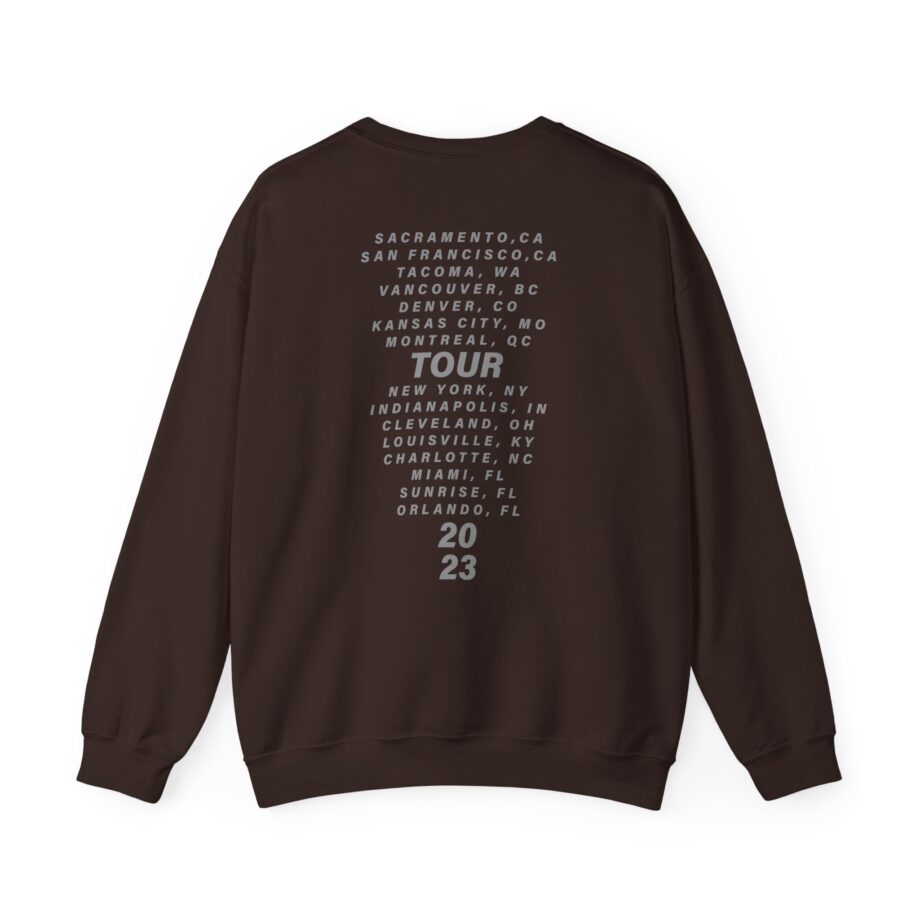 P!nk Trustfall Charcoal Unisex Heavy Blend™ Crewneck Sweatshirt