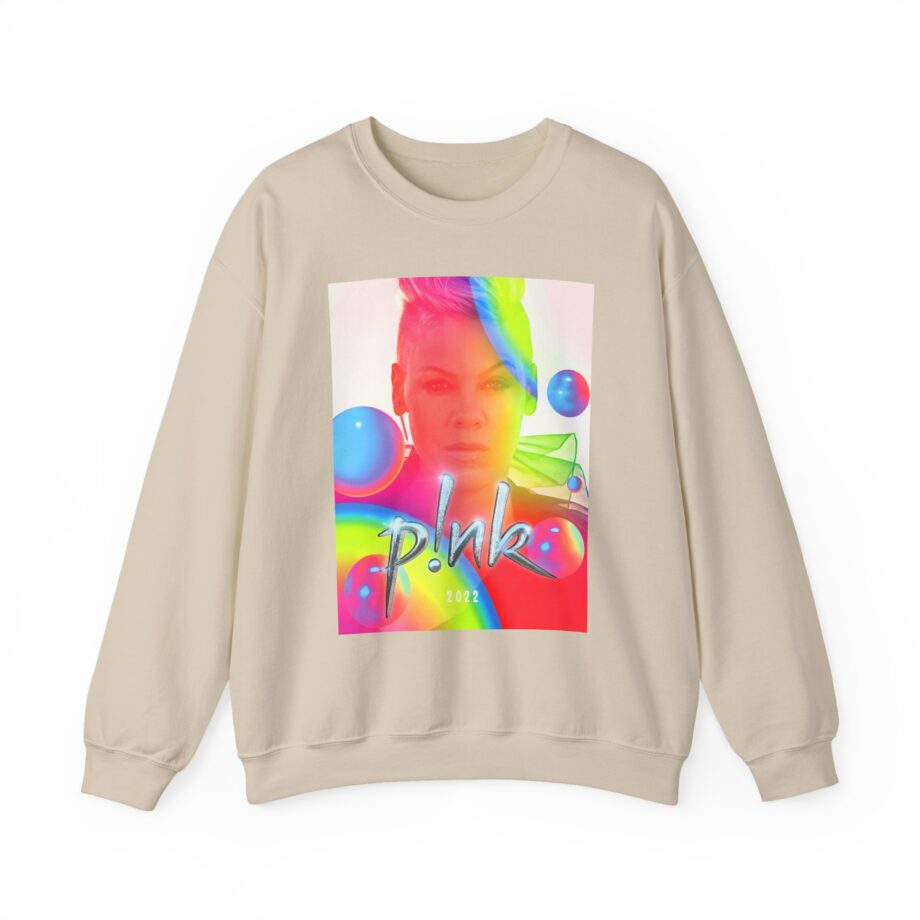 P!nk Summer 2022 Rainbow Unisex Heavy Blend™ Crewneck Sweatshirt