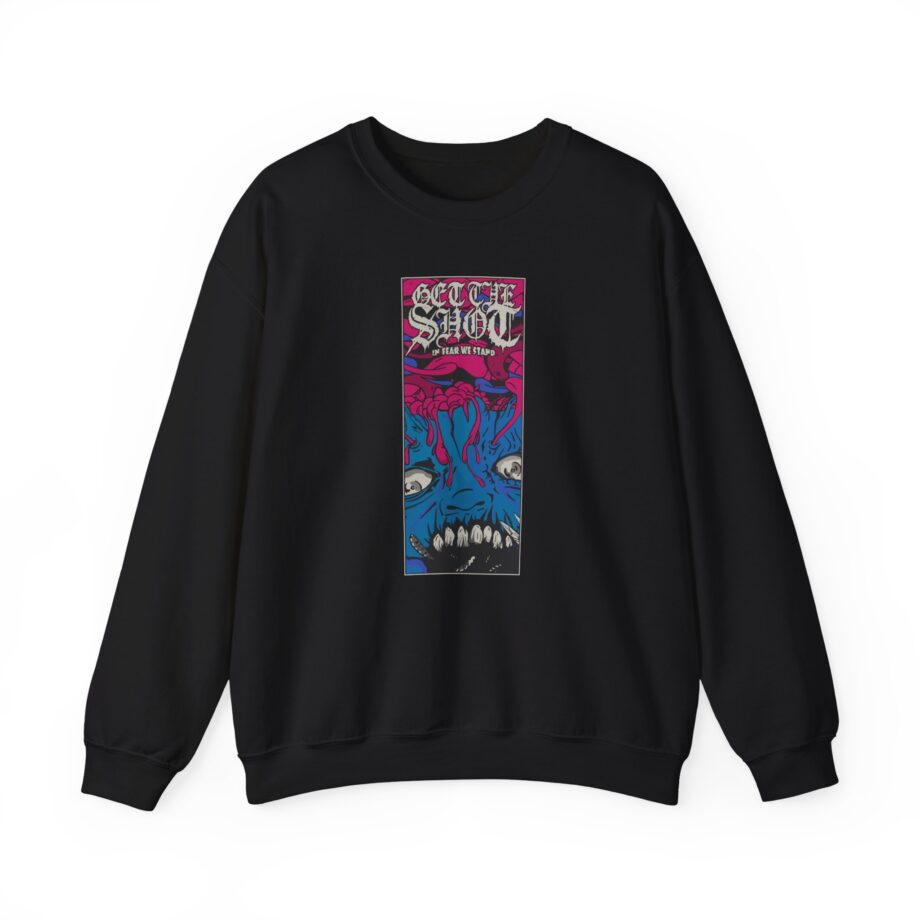 Get the Shot in Fear We Stand Unisex Heavy Blend™ Crewneck Sweatshirt