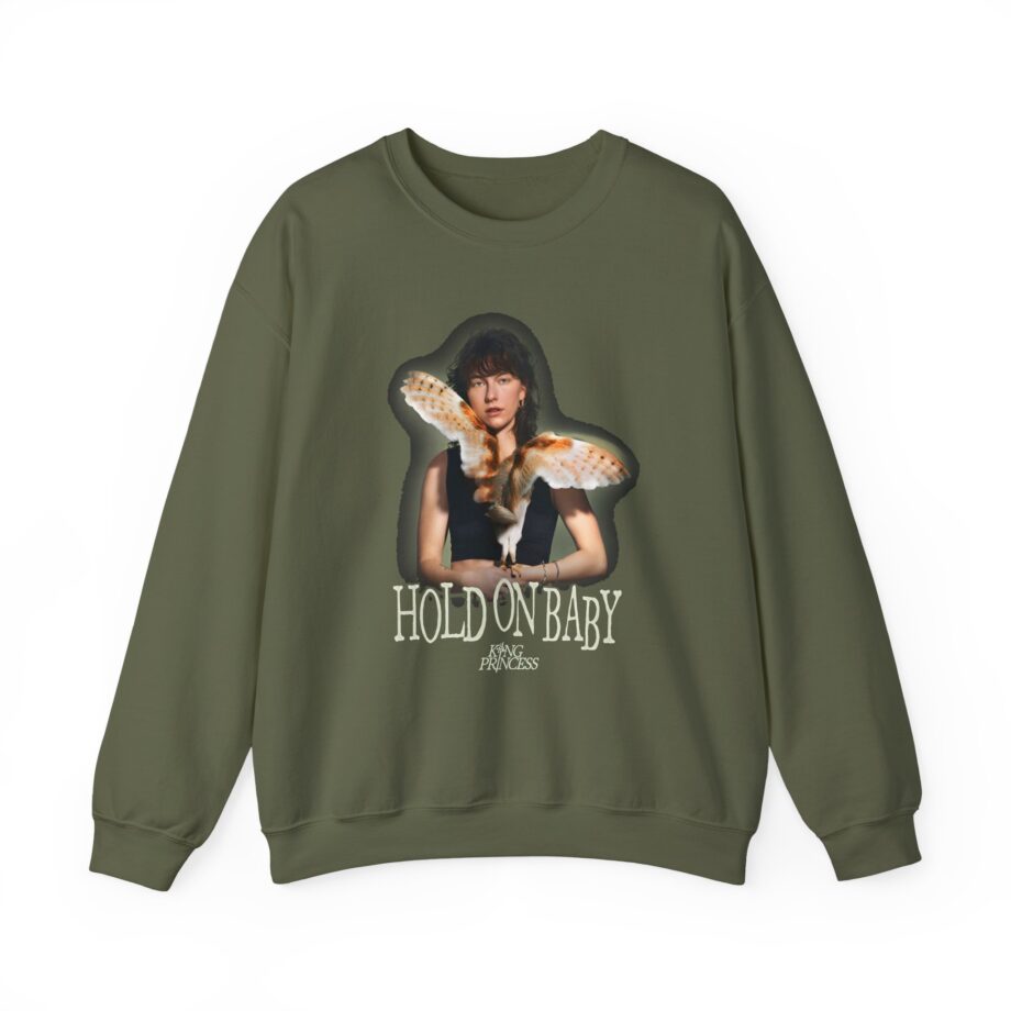 King Princess Hold on Baby Unisex Heavy Blend™ Crewneck Sweatshirt