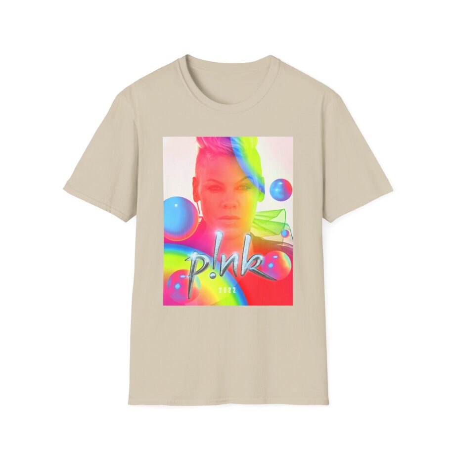 P!nk Summer 2022 Rainbow Unisex Softstyle T-Shirt