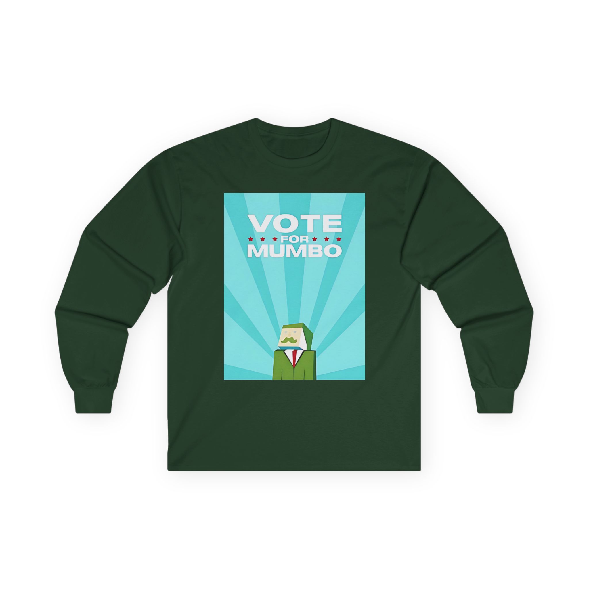 Mumbo Jumbo Vote for Mumbo Unisex Ultra Cotton Long Sleeve Tee