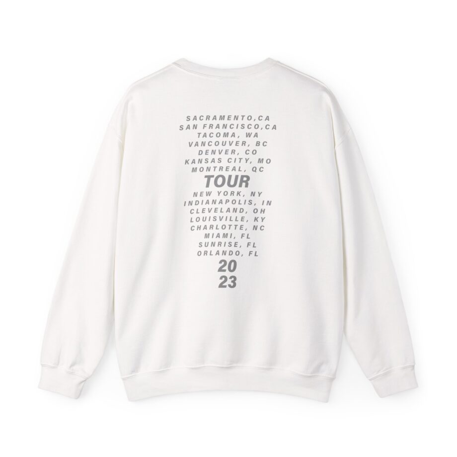 P!nk Trustfall Charcoal Unisex Heavy Blend™ Crewneck Sweatshirt