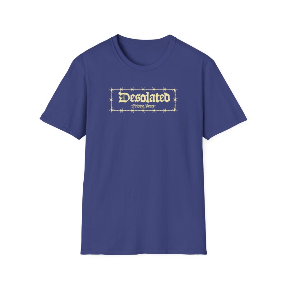 Desolated Finding Peace Unisex Softstyle T-Shirt