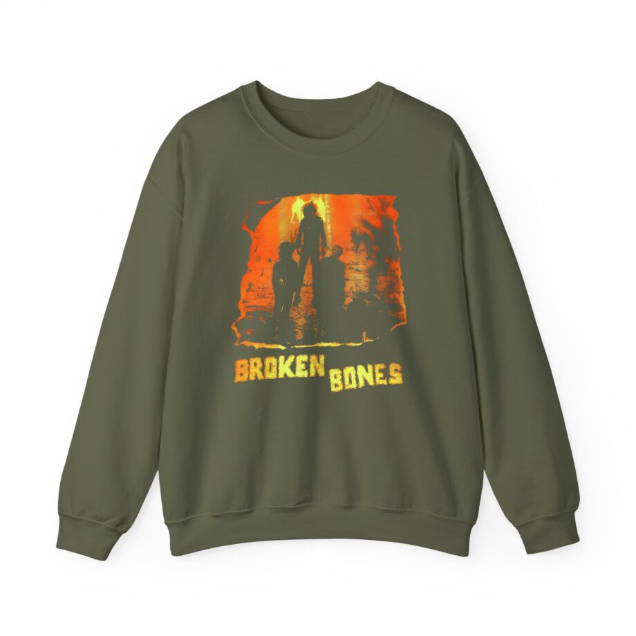 Broken Bones Unisex Heavy Blend Crewneck Sweatshirt