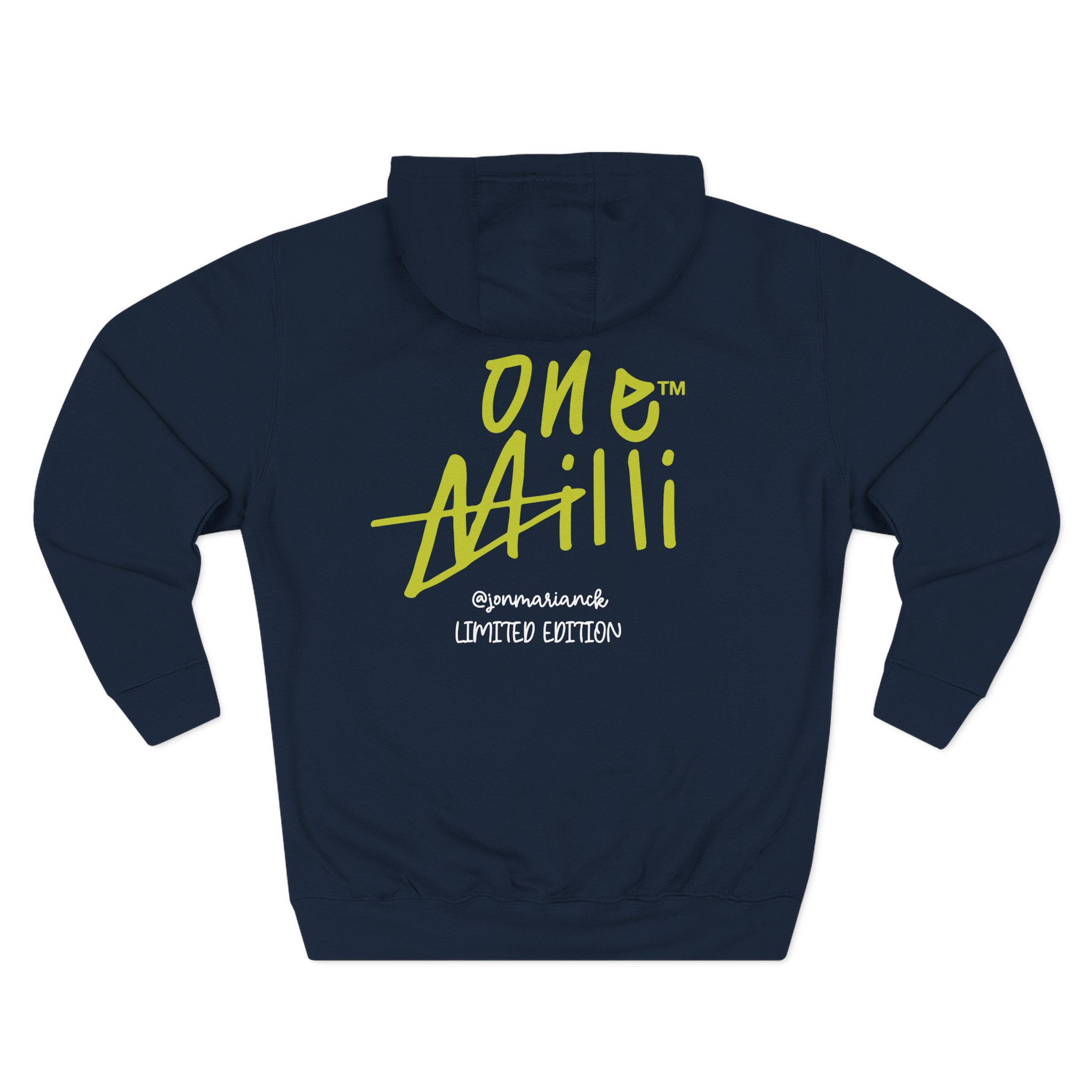 Jon Mariánek One Million Three-Panel Fleece Hoodie