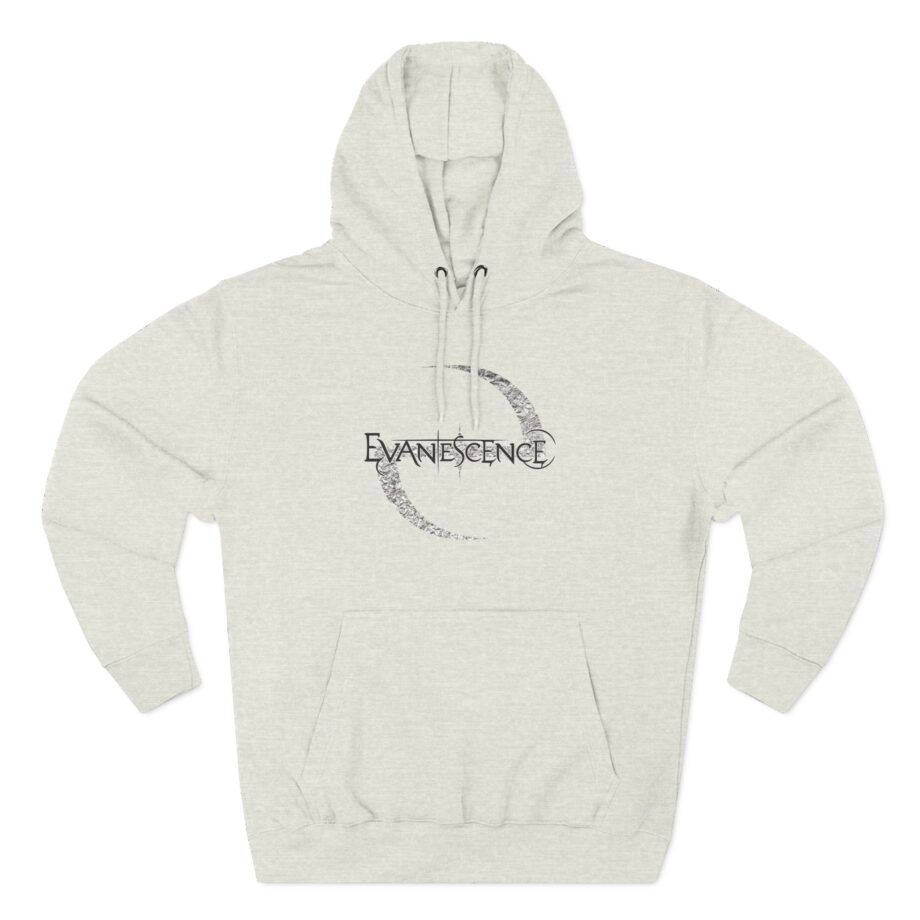 Evanescence Distressed Logo Three-Panel Fleece Hoodie