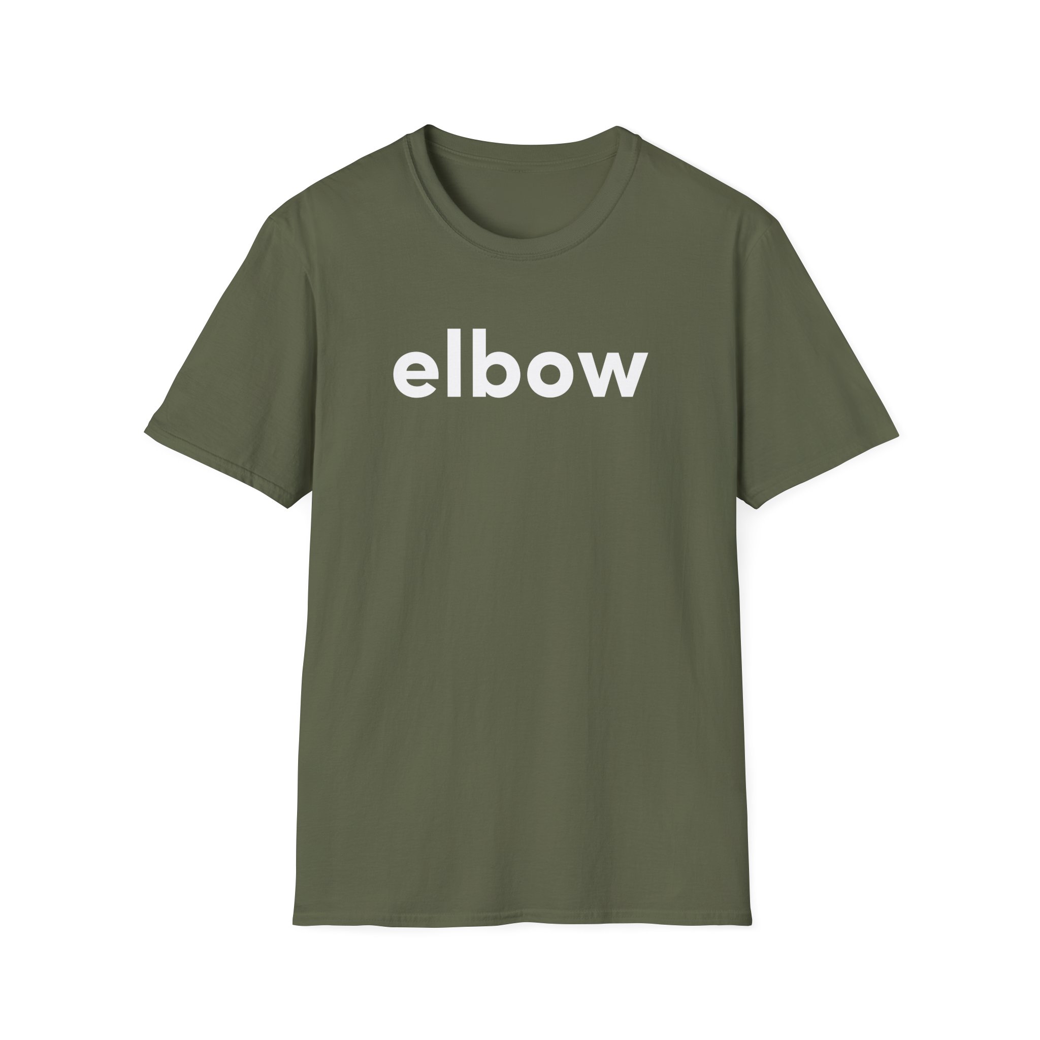 Elbow Audio Logo Unisex Softstyle T-Shirt