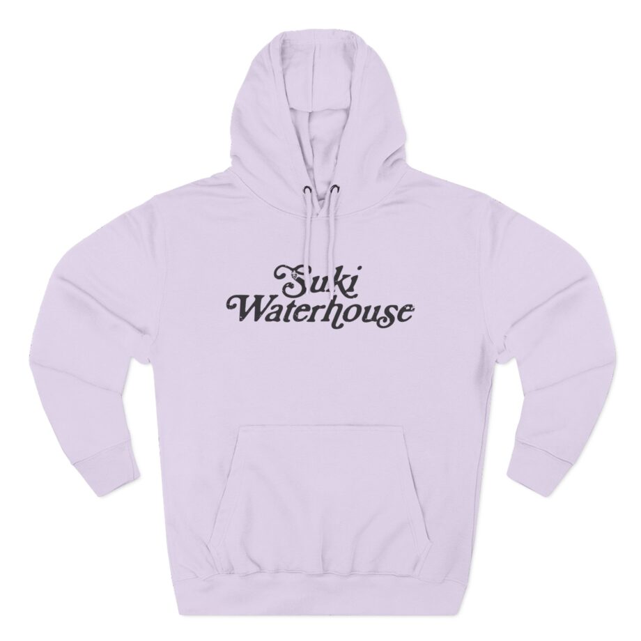 Suki Waterhouse Logo Three-Panel Fleece Hoodie