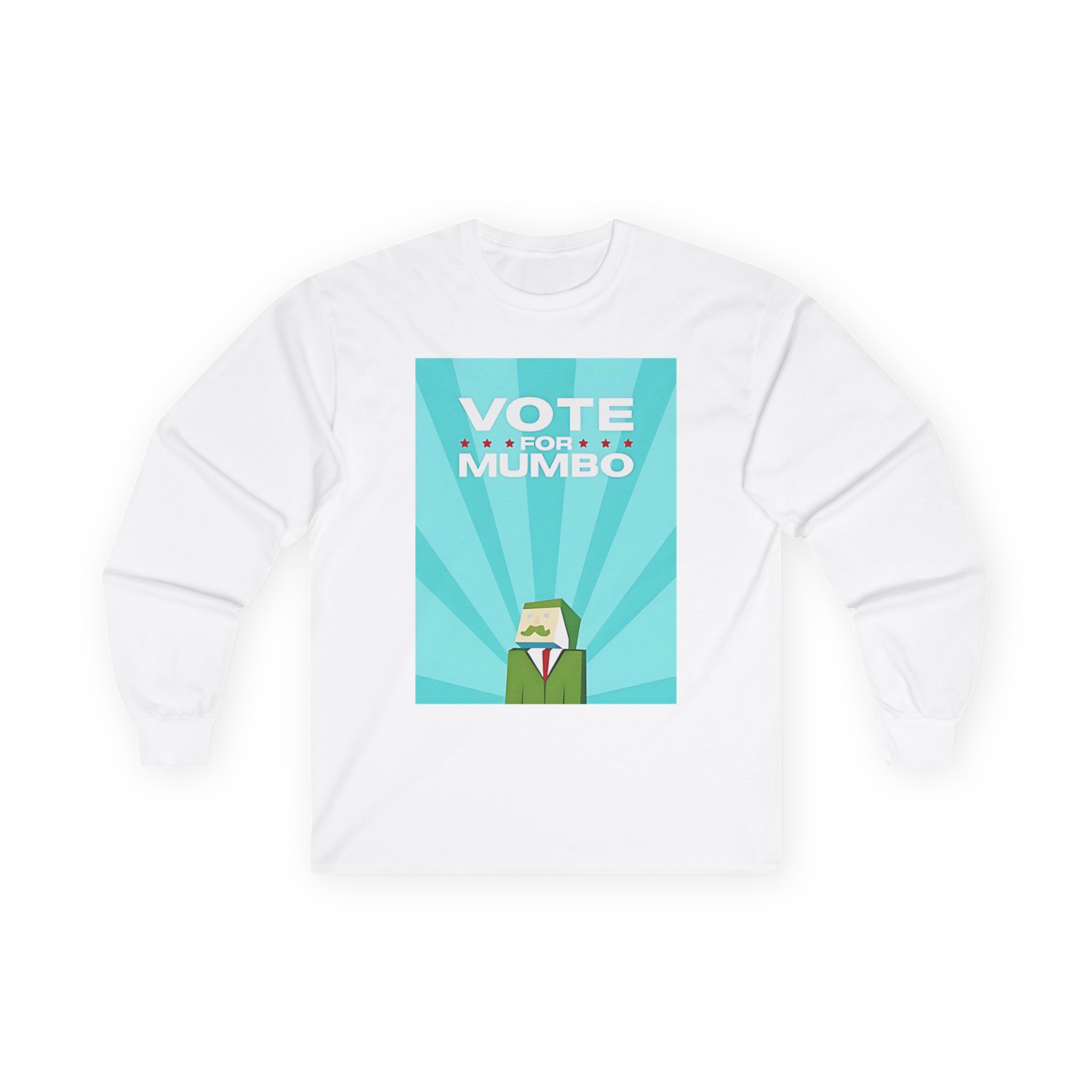 Mumbo Jumbo Vote for Mumbo Unisex Ultra Cotton Long Sleeve Tee