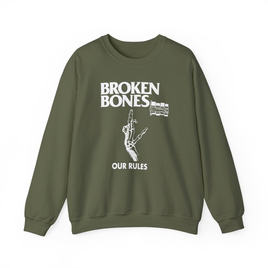 Broken Bones The Henry Unisex Heavy Blend Crewneck Sweatshirt