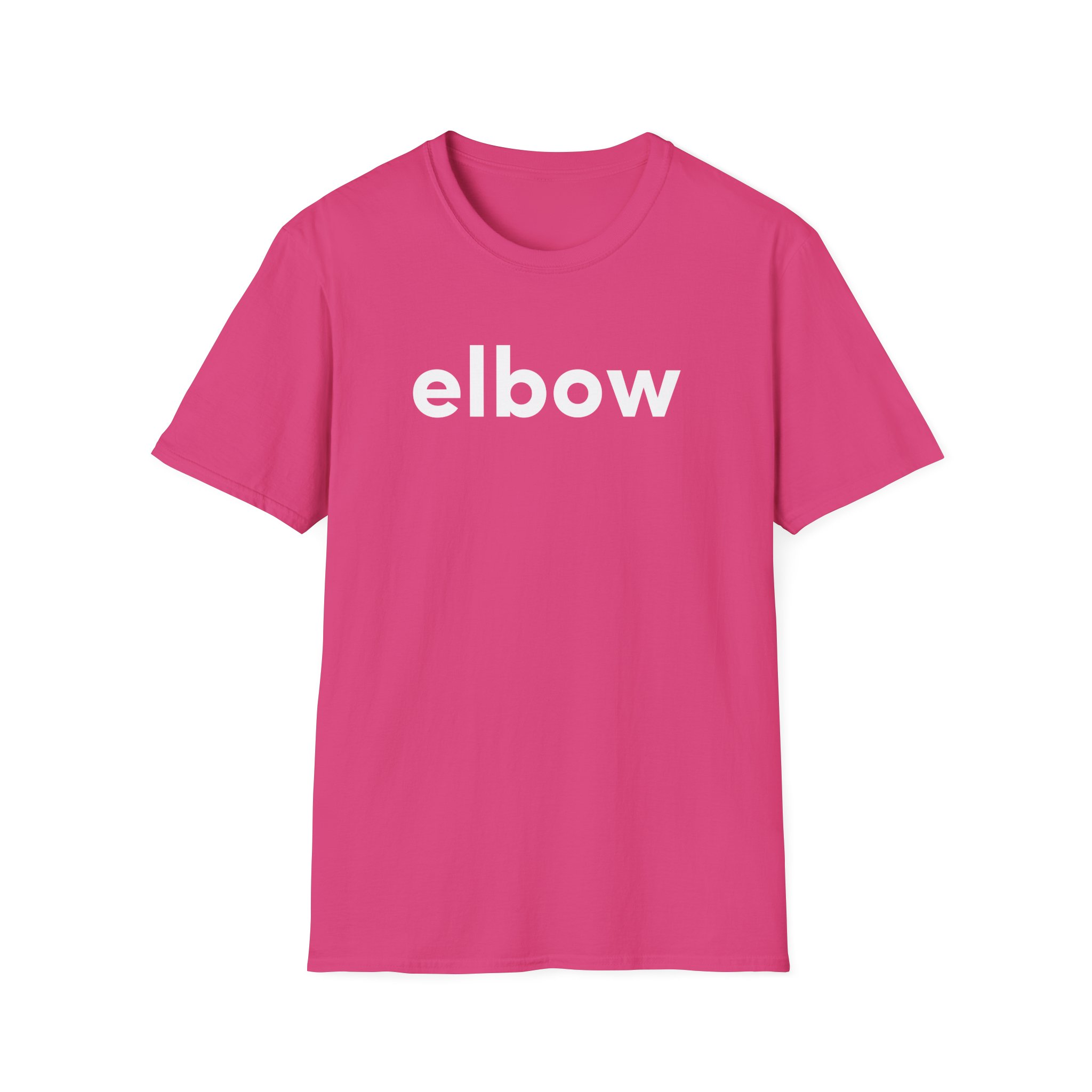 Elbow Audio Logo Unisex Softstyle T-Shirt