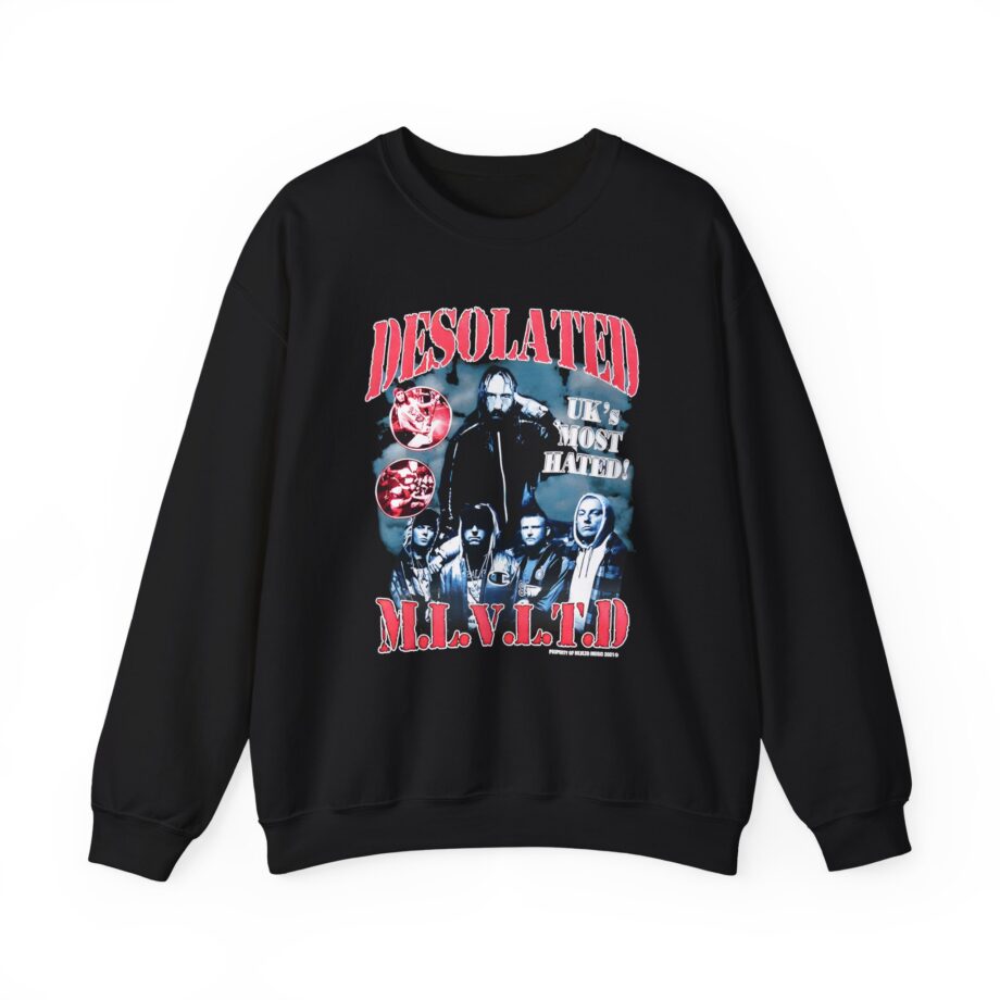 Desolated UK's Most Hated Unisex Heavy Blend™ Crewneck Sweatshirt