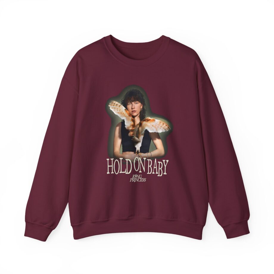 King Princess Hold on Baby Unisex Heavy Blend™ Crewneck Sweatshirt