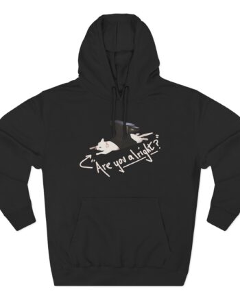 Lovejoy are you alright Three-Panel Fleece Hoodie