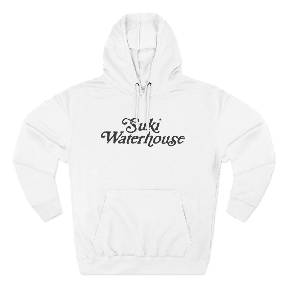Suki Waterhouse Logo Three-Panel Fleece Hoodie