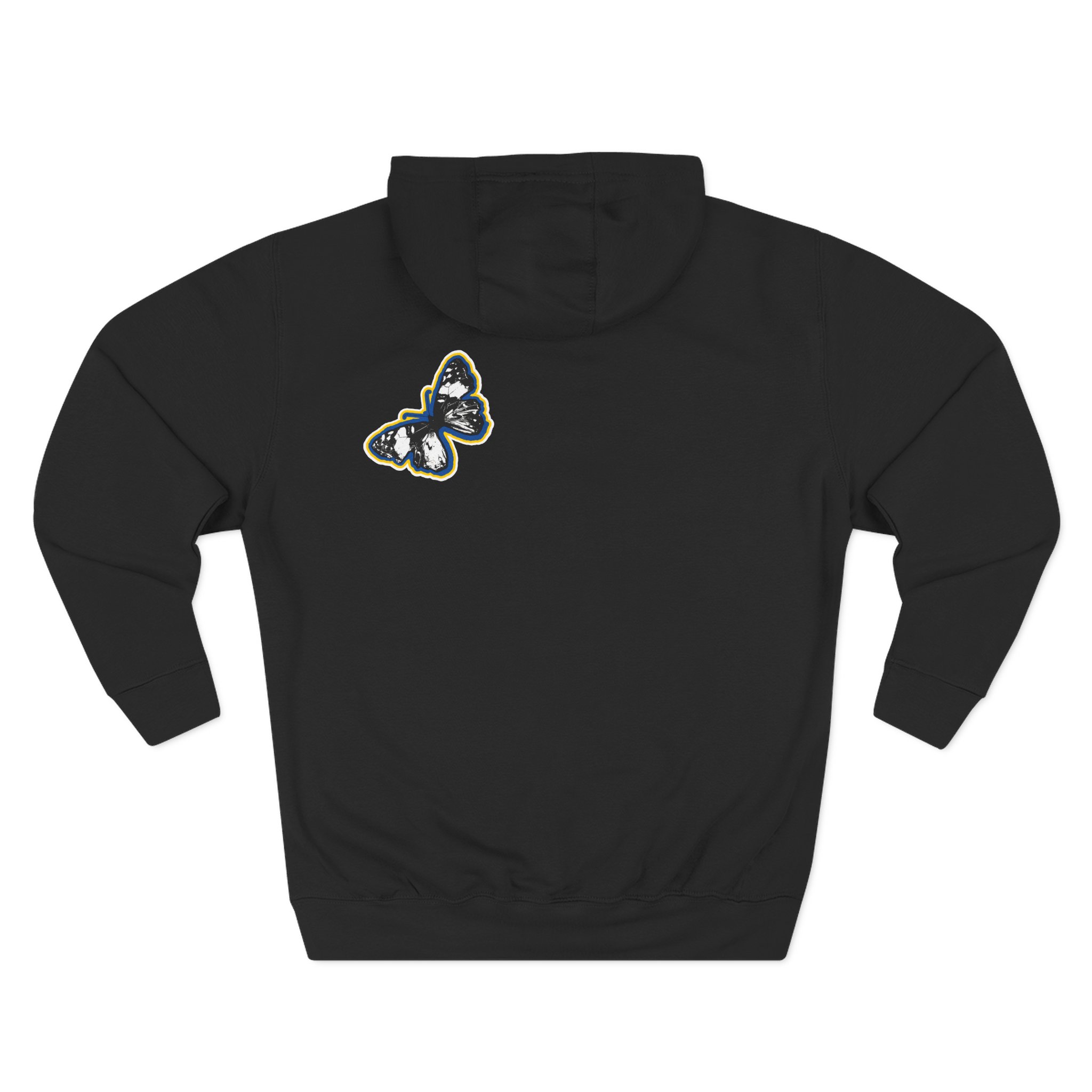 Joyner Lucas Multi Butterfly Three-Panel Fleece Hoodie