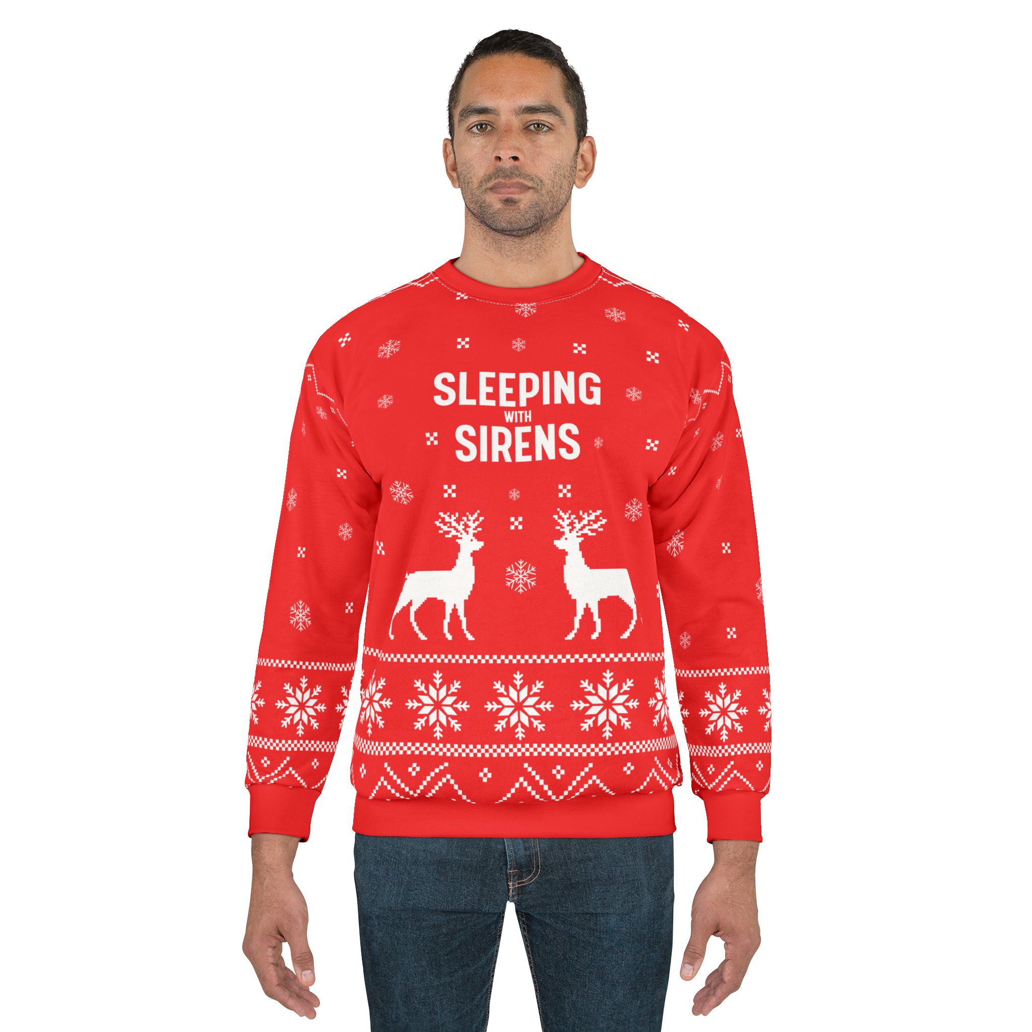 Sleeping With Sirens Unisex Sweatshirt (AOP)