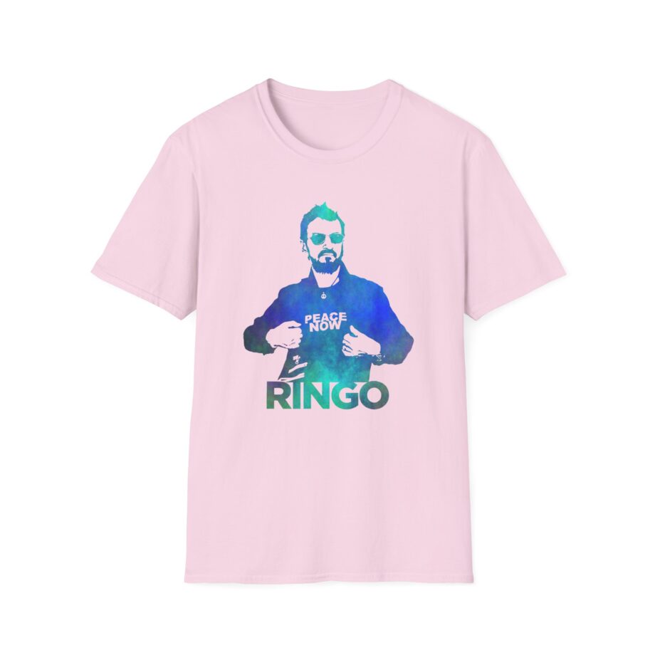 Ringo Starr Peace Now Mint Unisex Softstyle T-Shirt