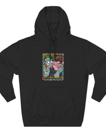 Freddie Dredd Piggy Three-Panel Fleece Hoodie