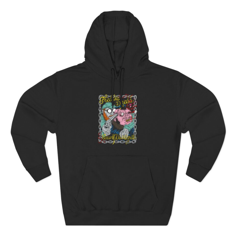 Freddie Dredd Piggy Three-Panel Fleece Hoodie