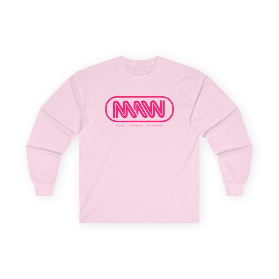 Suki Waterhouse MAW Logo Unisex Ultra Cotton Long Sleeve Tee