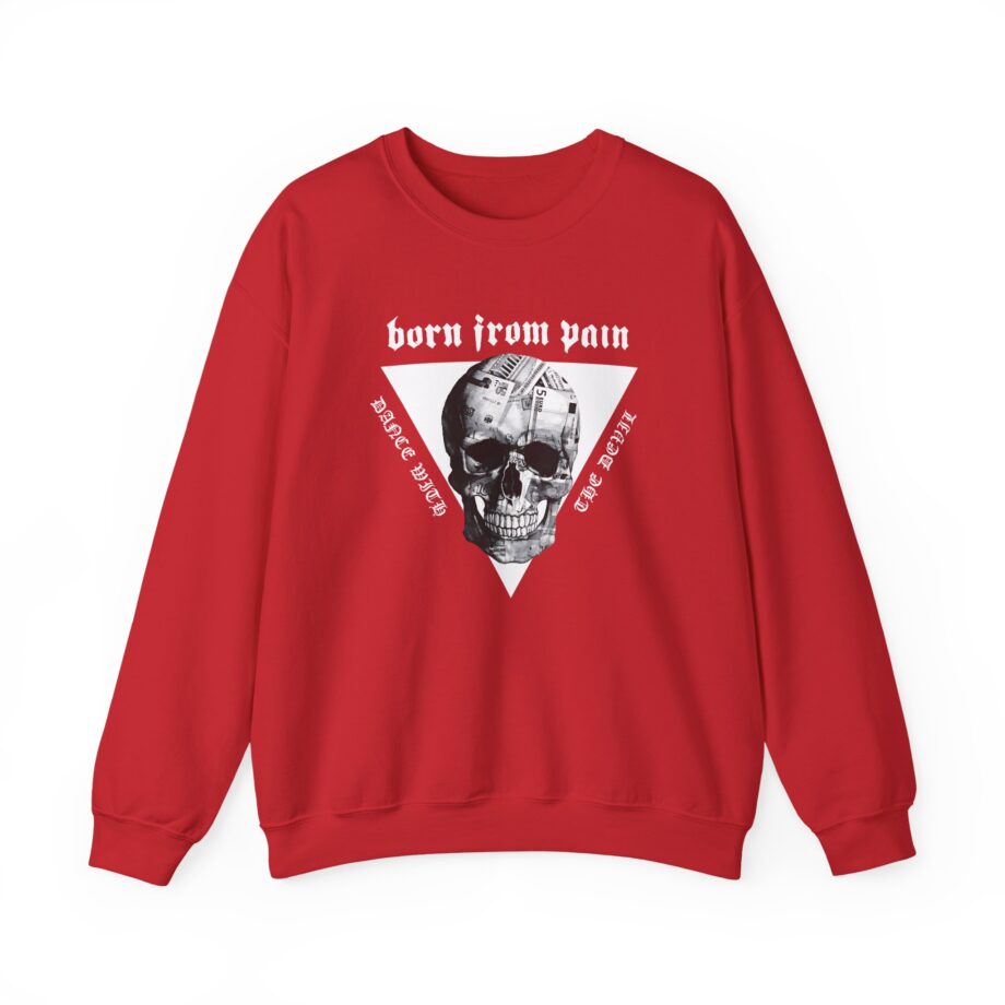 Born From Pain Dance With the Devil Unisex Heavy Blend™ Crewneck Sweatshirt
