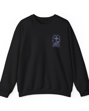 Like Moths to Flames Angels Weep Unisex Heavy Blend™ Crewneck Sweatshirt