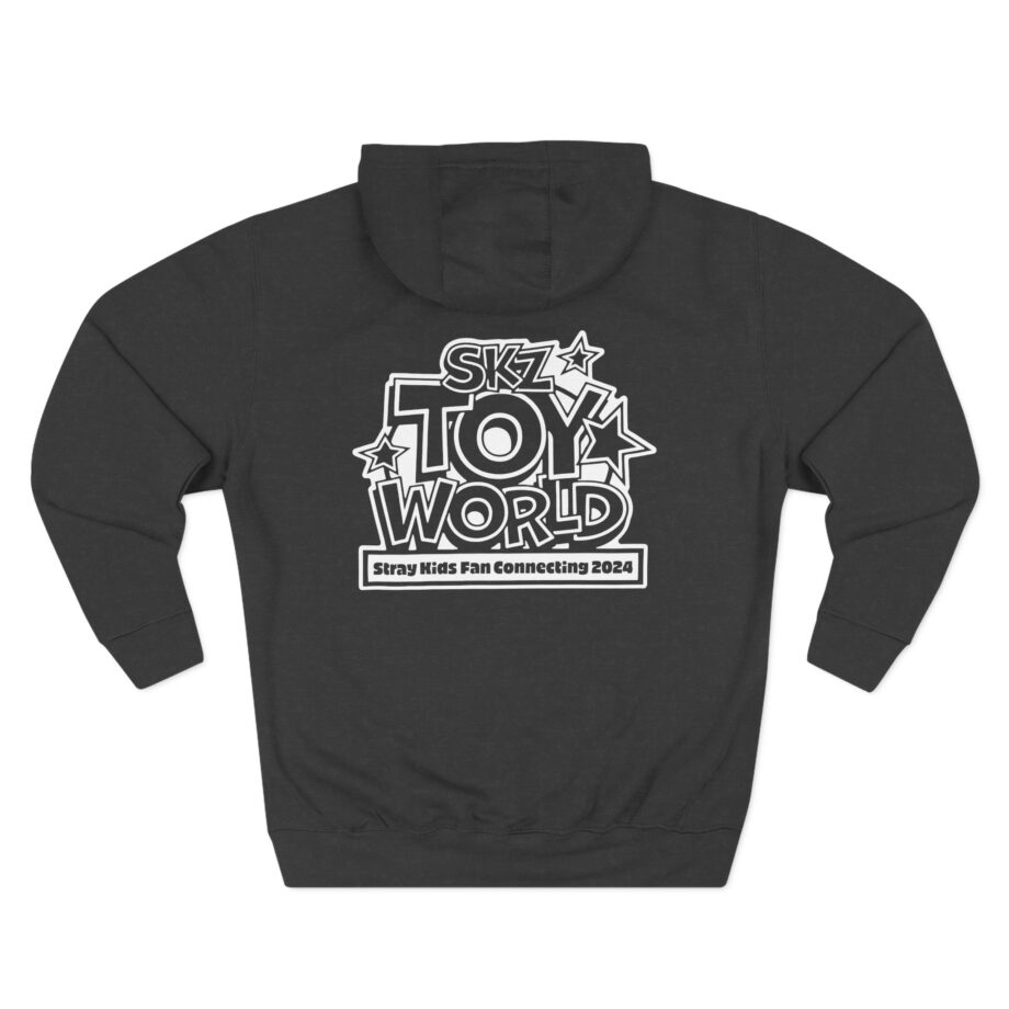 Stray Kids Fan Connecting 2024 Skz Toy World Three-Panel Fleece Hoodie