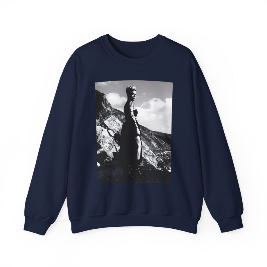 P!nk Trustfall Charcoal Unisex Heavy Blend™ Crewneck Sweatshirt