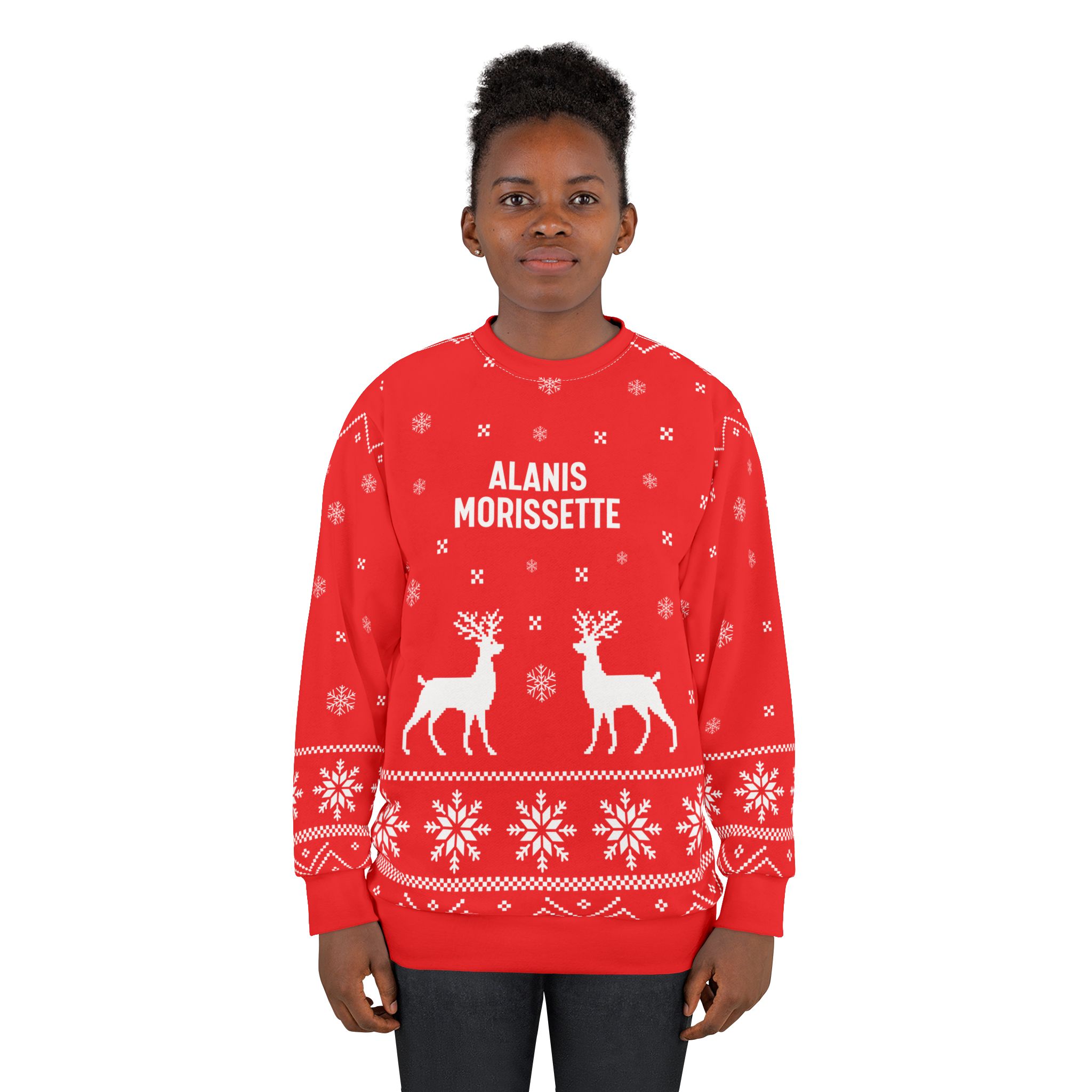 Alanis Morissette Unisex Sweatshirt (AOP)