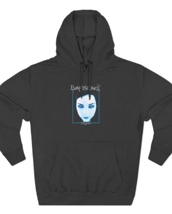 Evanescence Fallen Album Art Three-Panel Fleece Hoodie