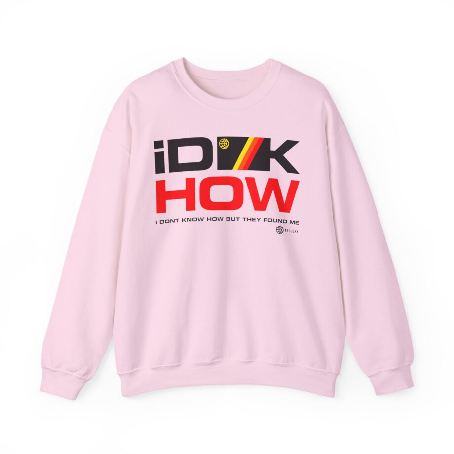 iDKHOW Striped Box Gold Unisex Heavy Blend™ Crewneck Sweatshirt
