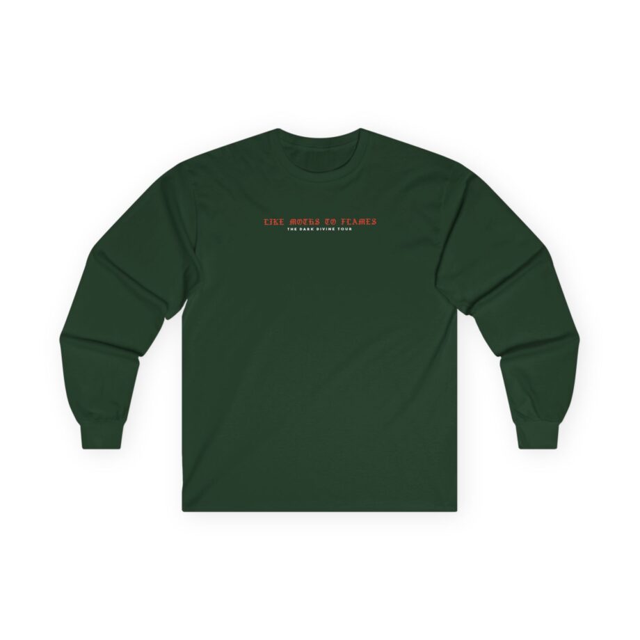 Like Moths to Flames the Dark Divine Tour Unisex Ultra Cotton Long Sleeve Tee